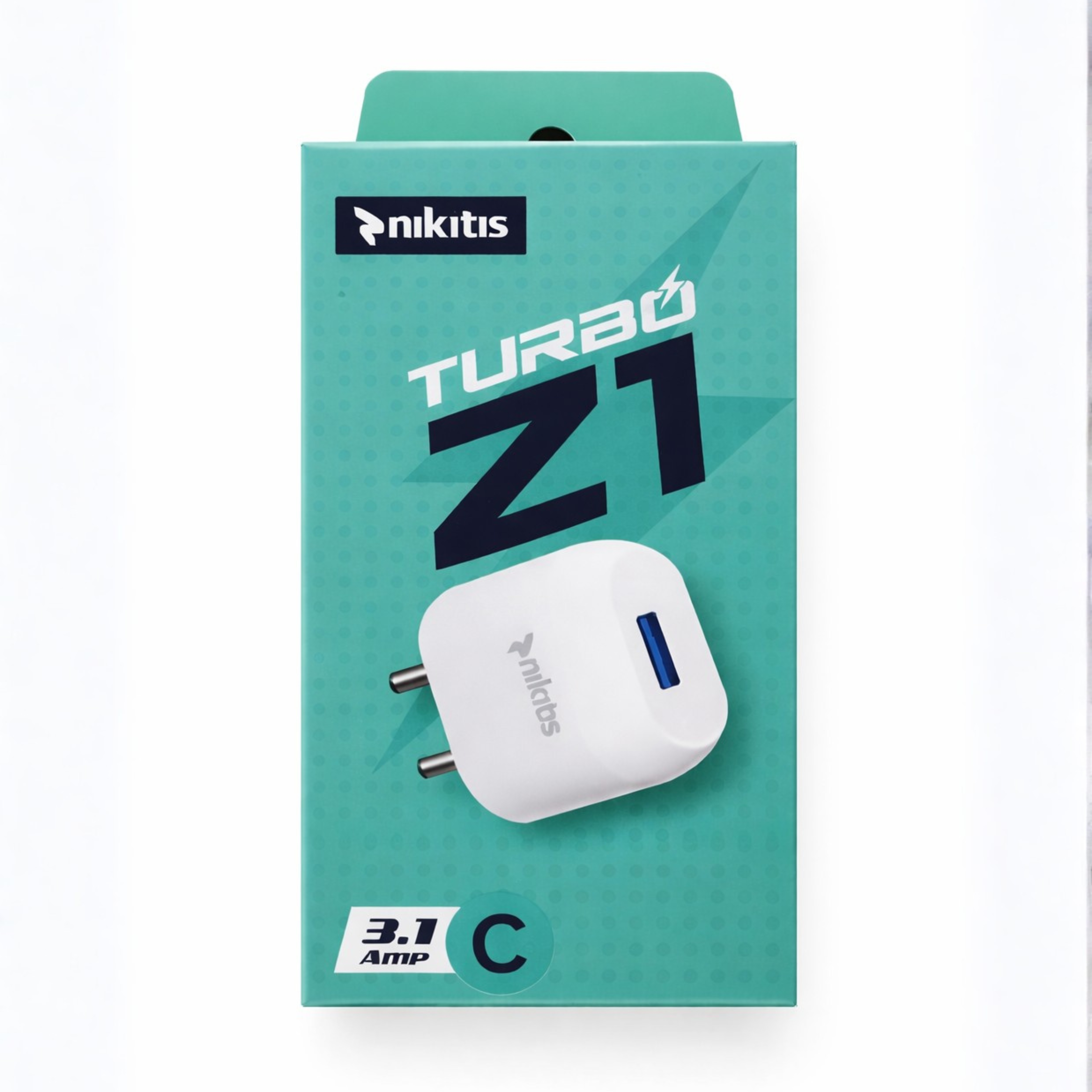 Turbo Z1 3.1A Type-C Wall Adapter