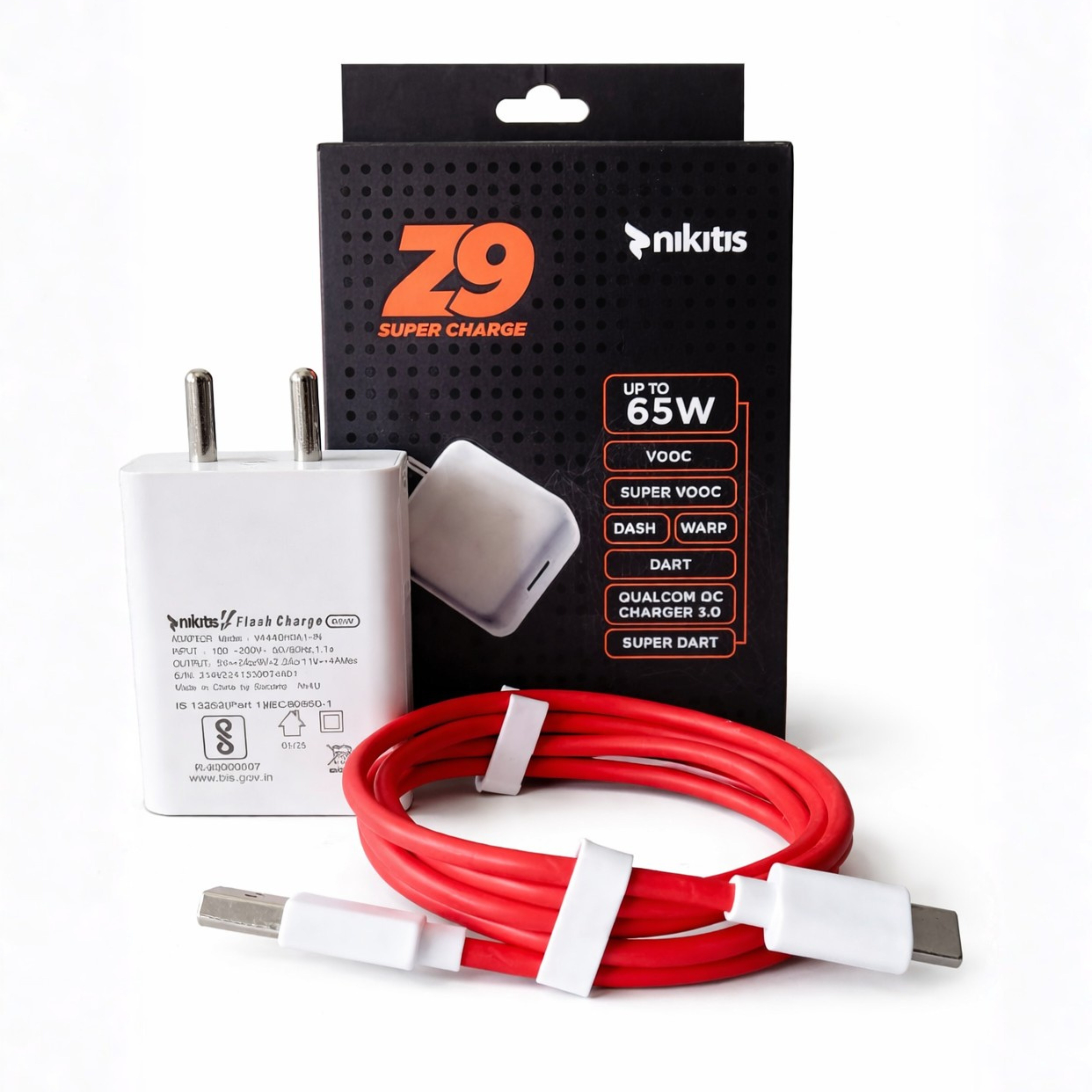 Z9 Super Charge 65W Fast Charging Kit