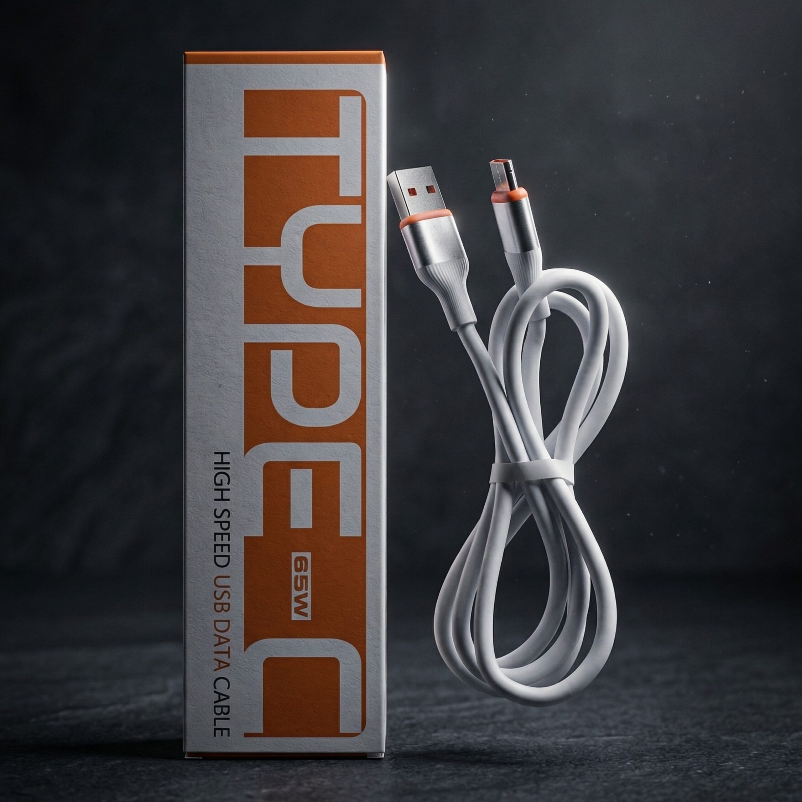 65W High-Speed Type-C Data Cable - Image 2
